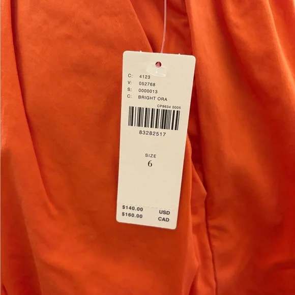 Anthropologie Women's Orange Chinos - Picture 5 of 5